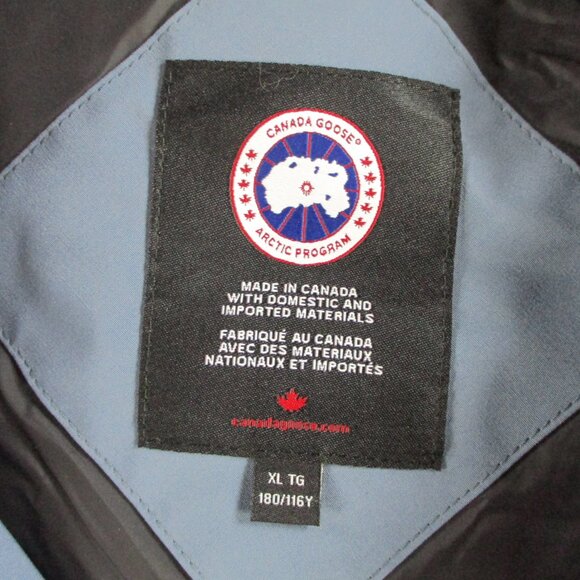 Canada Goose Freestyle Crew Vest Mens Medium Ozone Blue Down Filled Puffer Coat - Picture 7 of 12